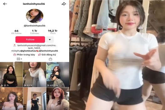 Cô nàng gym vòng một sexy tư thế mèo mê anh ơi