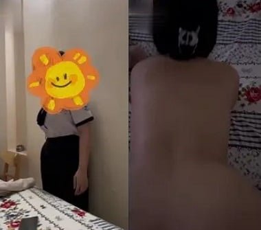 Em giấu trong trang phục học sinh