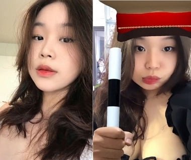 Nữ sinh bưởi lớn thích nằm dưới